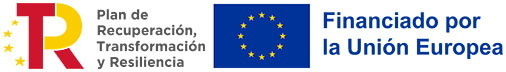 Logos Plan de Recuperación Transformación y Resiliencia y Unión Europea